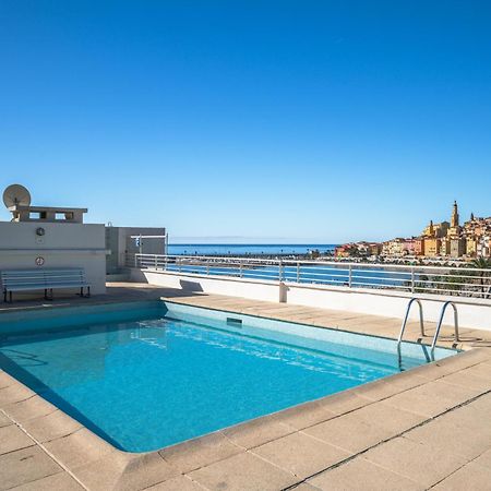 Le Rocamare - Piscine Toit Terrasse - Parking Prive - Terrasse Appartement Menton Buitenkant foto