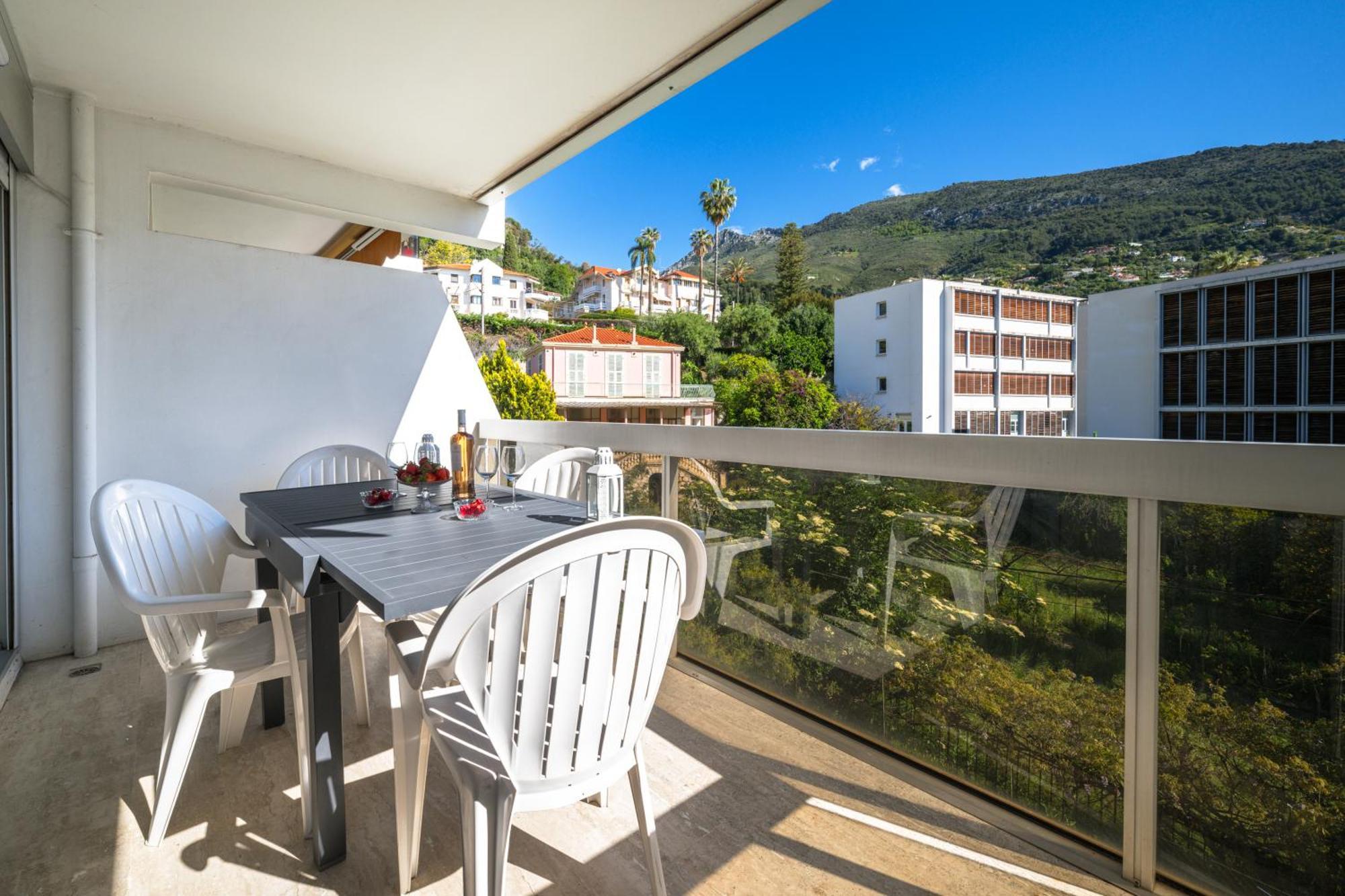 Le Rocamare - Piscine Toit Terrasse - Parking Prive - Terrasse Appartement Menton Buitenkant foto