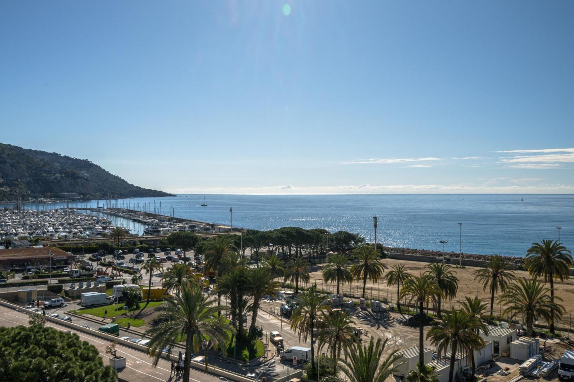 Le Rocamare - Piscine Toit Terrasse - Parking Prive - Terrasse Appartement Menton Buitenkant foto